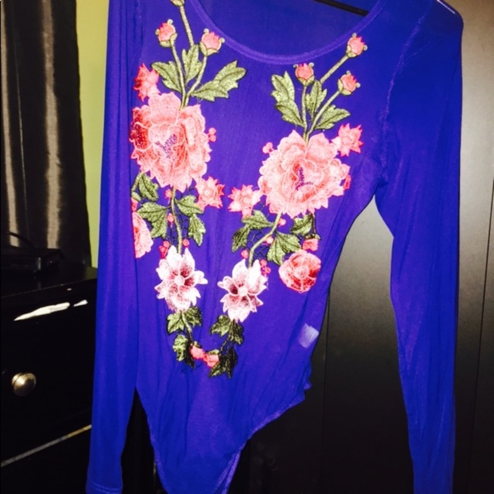 Blue /bodysuit size M